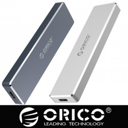ORICO Grey / Silver Mini Clip-open M.2 SSD Enclosure